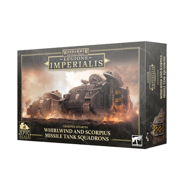 WARHAMMER THE HORUS HERESY LEGIONS IMPERIALIS LEGIONES ASTARTES WHIRLWIND AND SCORPIUS MISSILE TANK SQUADRONS