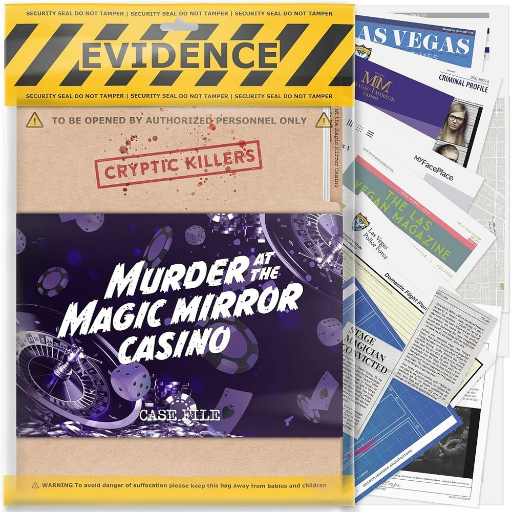 CRYPTIC KILLERS - MURDER AT THE MAGIC MIRROR