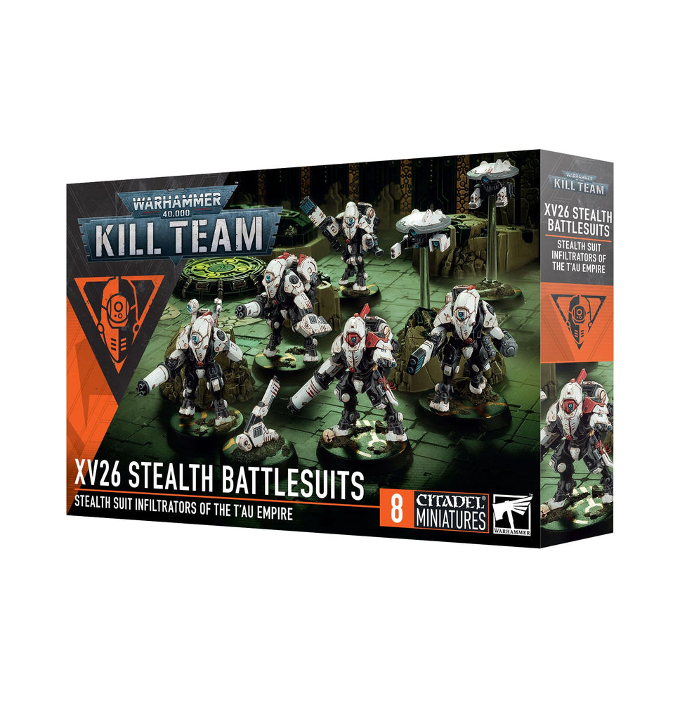 WARHAMMER 40,000 KILL TEAM: XV26 STEALTH BATTLESUITS