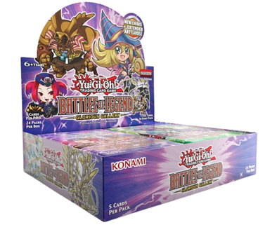 YGO BATTLES OF LEGEND GLORIOUS GALLERY BOOSTER BOX PRE ORDER ^ JUNE 5