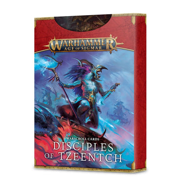 WARHAMMER: AGE OF SIGMAR WARSCROLLS: DISCIPLES OF TZEENTCH CH EN