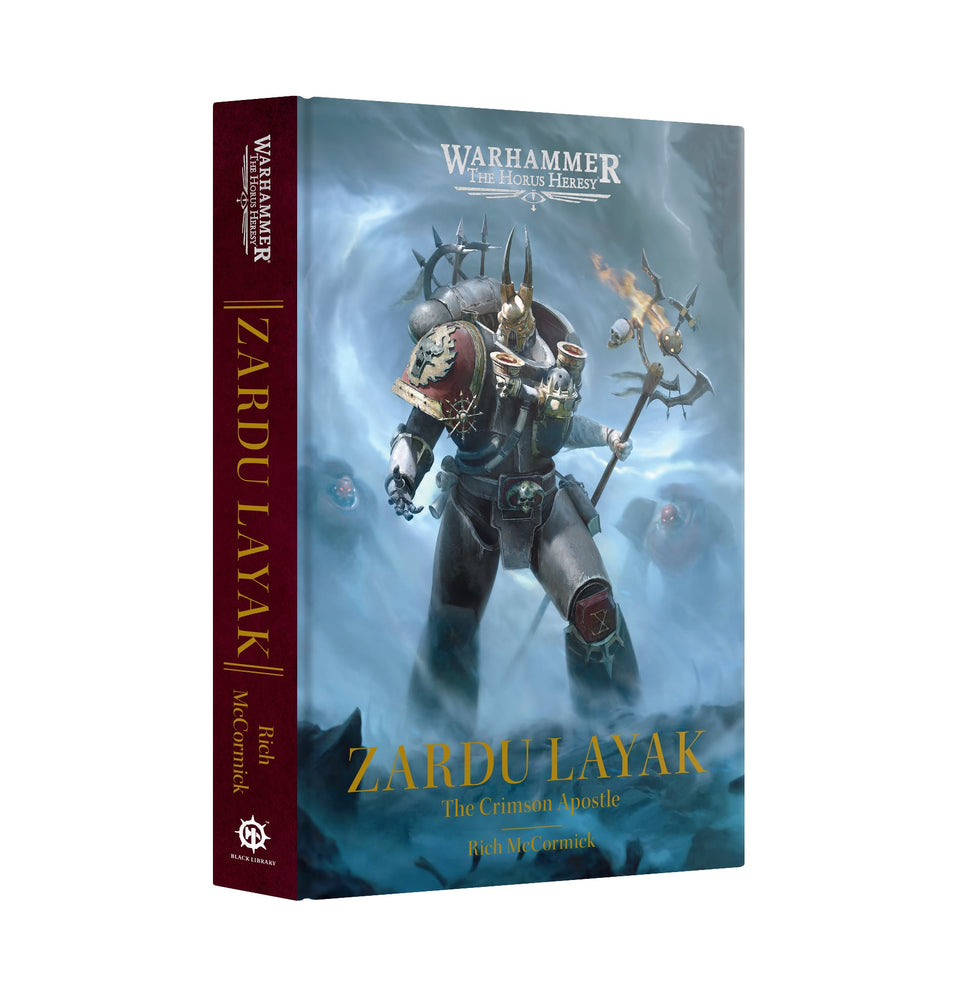 WARHAMMER: THE HORUS HERESY ZARDU LAYEK THE CRIMSON APOSTLE HARDBACK