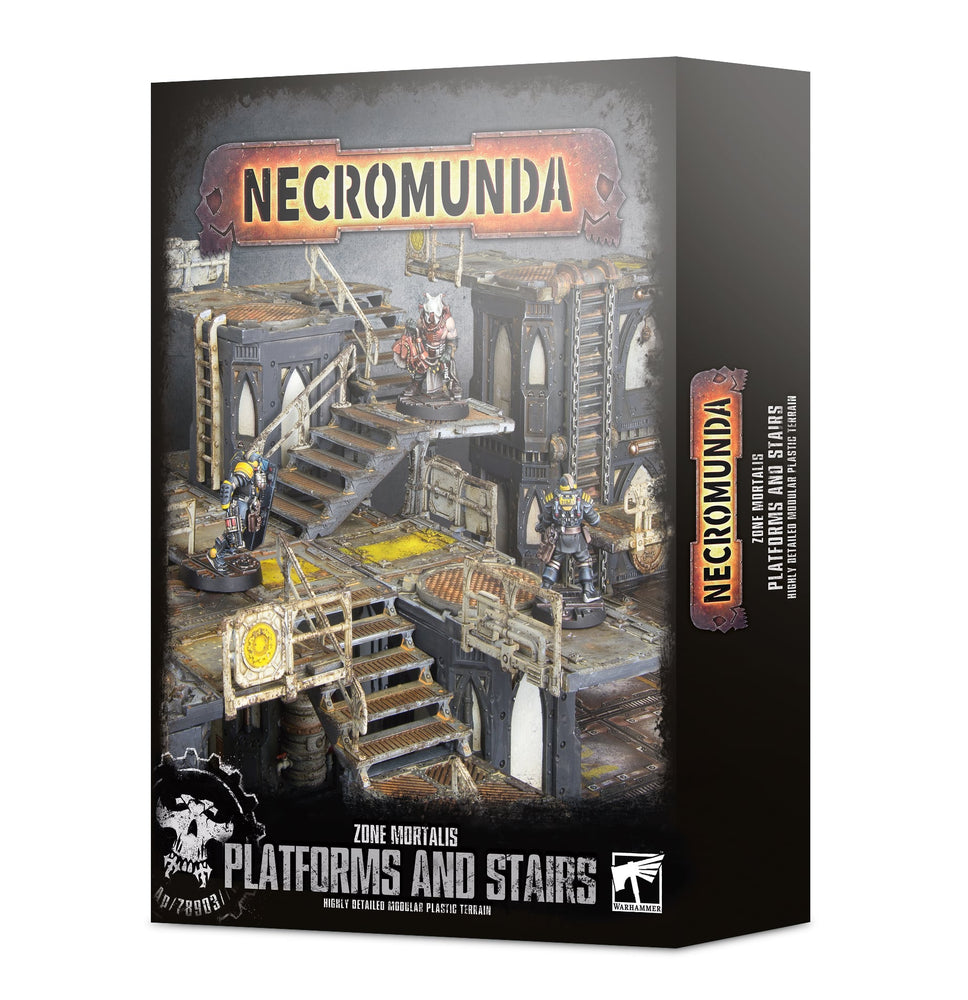 NECROMUNDA ZONE MORTALIS: PLATFORMS & STAIRS