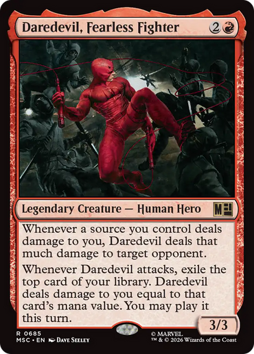 Daredevil, Fearless Fighter [Marvel Super Heroes Commander]