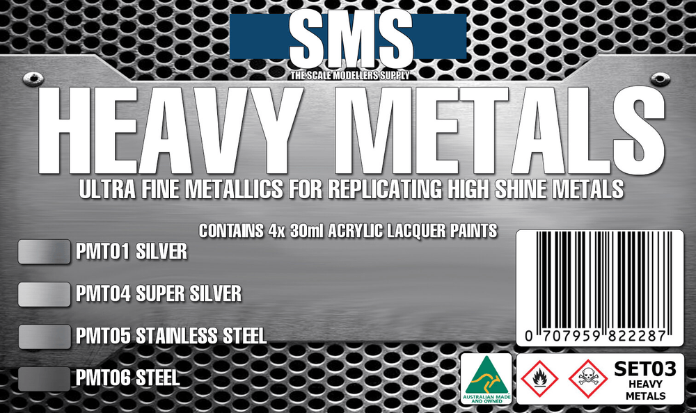 HEAVY METALS COLOUR SET