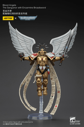 JOYTOY BLOOD ANGELS THE SANGUINOR WITH ENCARMINE BROADSWORD