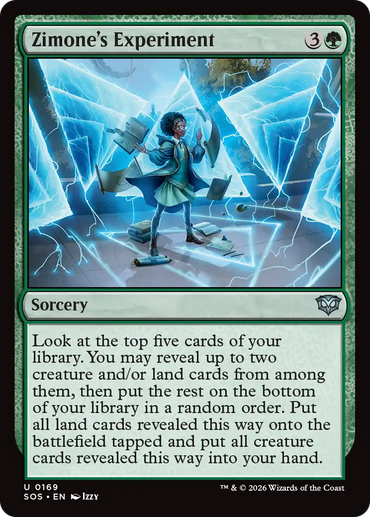 Zimone's Experiment [Secrets of Strixhaven]