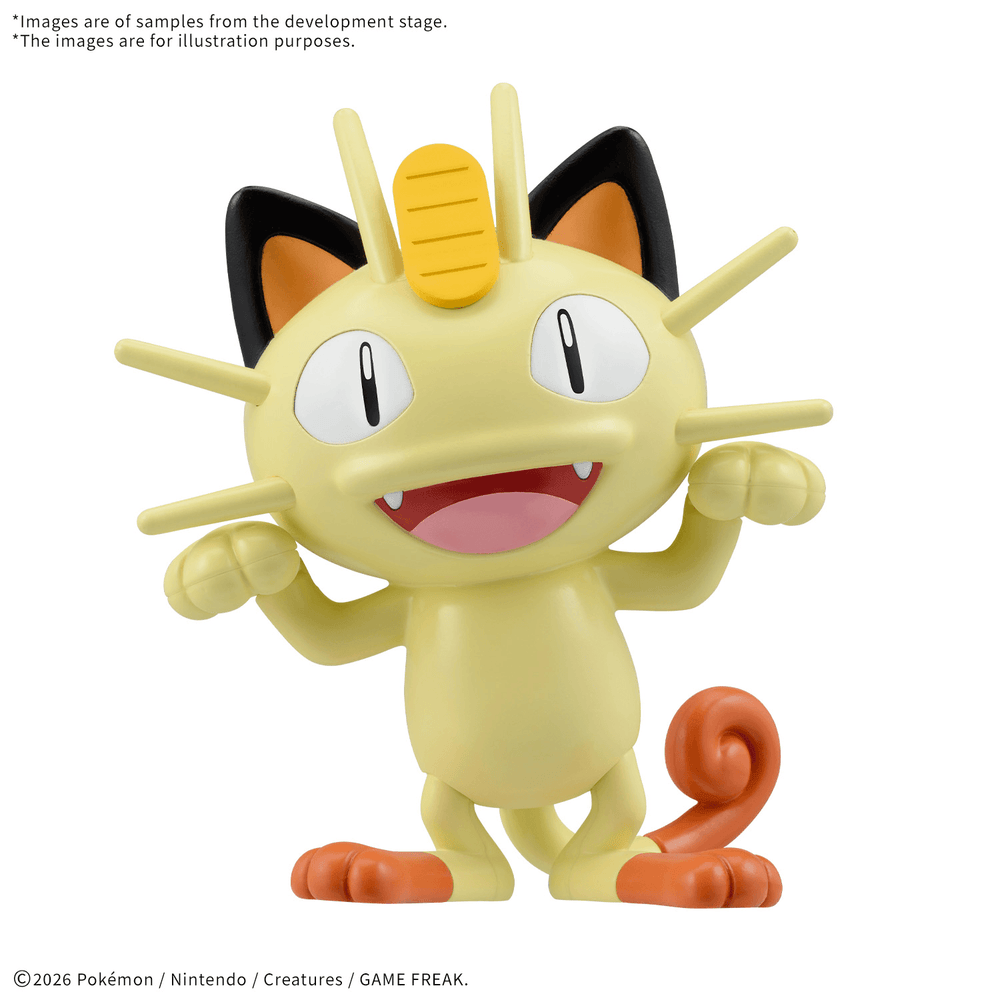 POKEMON MODEL KIT QUICK!! 28 MEOWTH