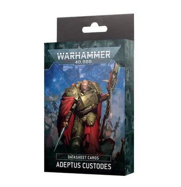 WARHAMMER 40,000 DATASHEET CARDS: ADEPTUS CUSTODES
