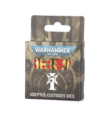 WARHAMMER 40,000 ADEPTUS CUSTODES DICE