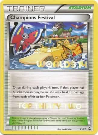 Champions Festival (XY27) (2014 Top Thirty Two) [XY: Black Star Promos]