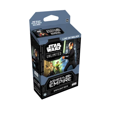 STAR WARS UNLIMITED ASHES OF THE EMPIRE SPOTLIGHT DECK PRE ORDER ^ JULY 17