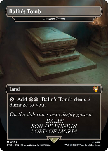 Ancient Tomb - Balin's Tomb [The Lord of the Rings: Tales of Middle-Earth Commander]