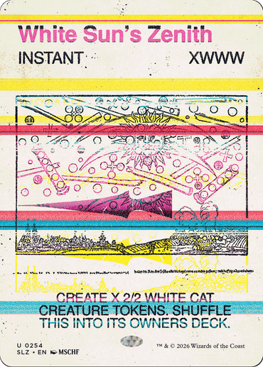 White Sun's Zenith (0254) [Secret Lair x MSCHF: The Zeta Set]