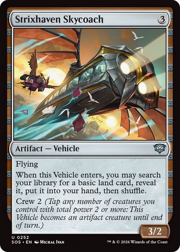 Strixhaven Skycoach [Secrets of Strixhaven]