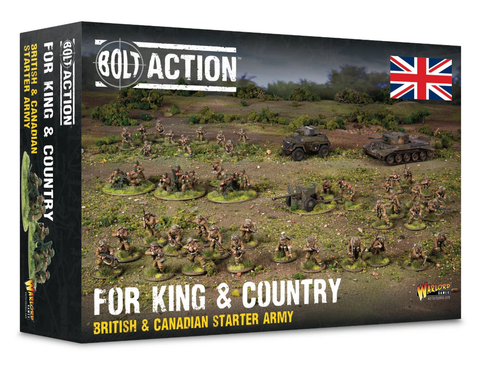 BOLT ACTION FOR KING & COUNTRY - BRITISH & CANADIAN STARTER ARMY