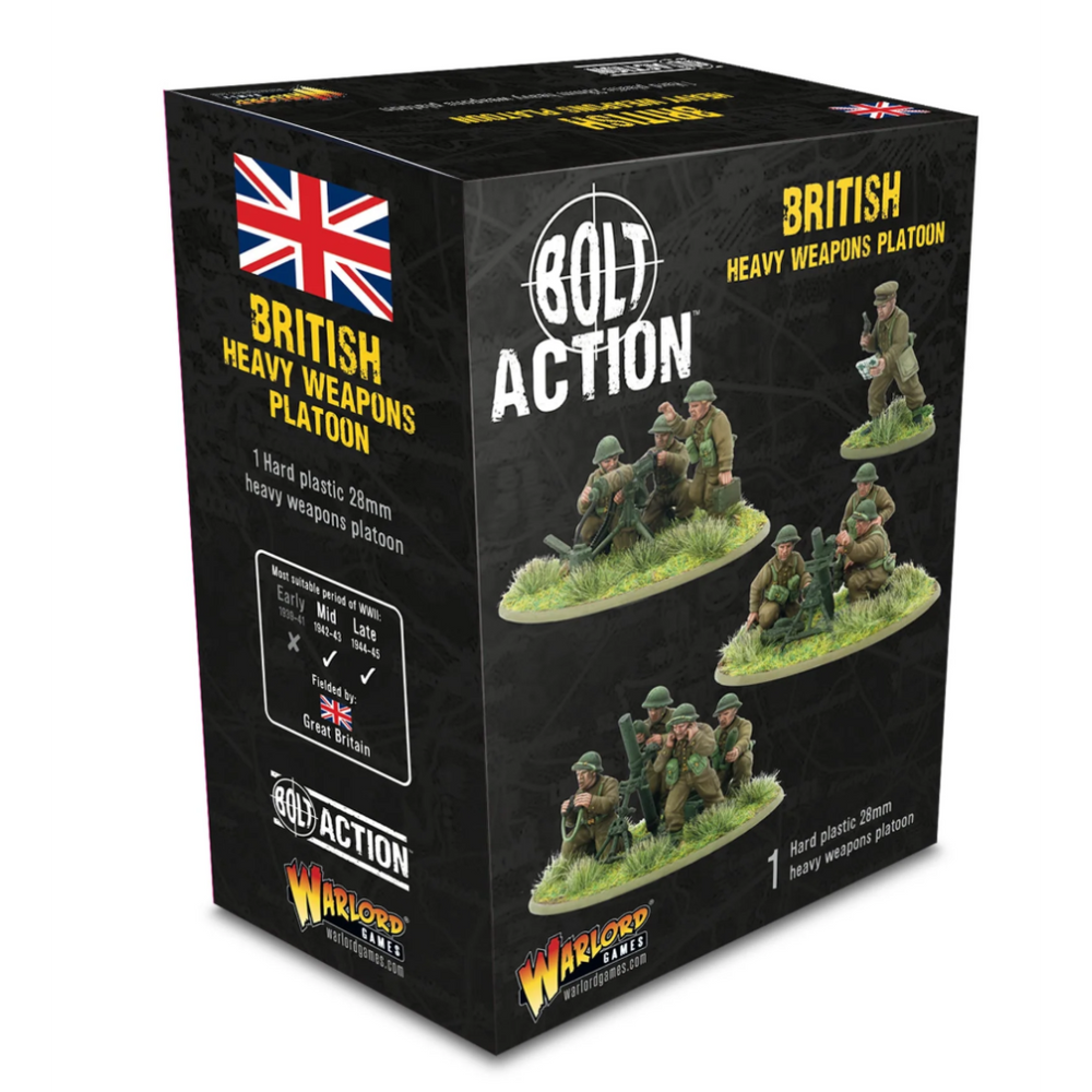 BOLT ACTION BRITISH HEAVY WEAPONS PLATOON