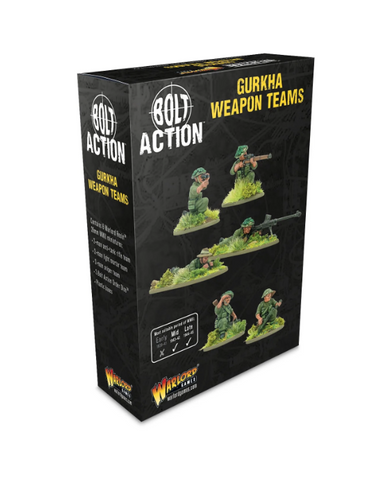 BOLT ACTION GURKHA WEAPON TEAMS