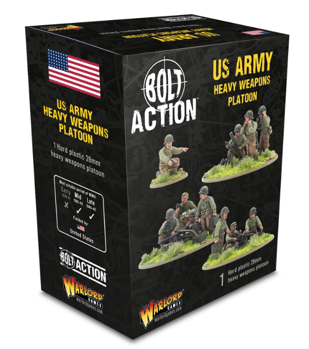 BOLT ACTION US ARMY HEAVY WEAPONS PLATOON