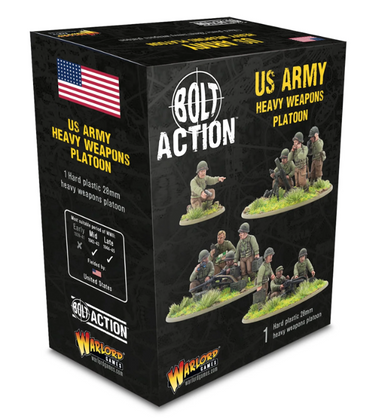 BOLT ACTION US ARMY HEAVY WEAPONS PLATOON