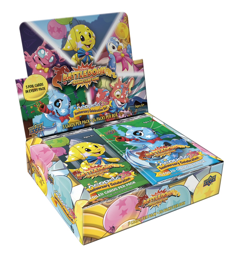 NEOPETS BATTLEDOME TCG 25TH ANNIVERSARY BOOSTER BOX