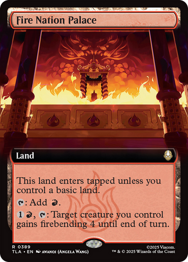 Fire Nation Palace (Extended Art) [Avatar: The Last Airbender]