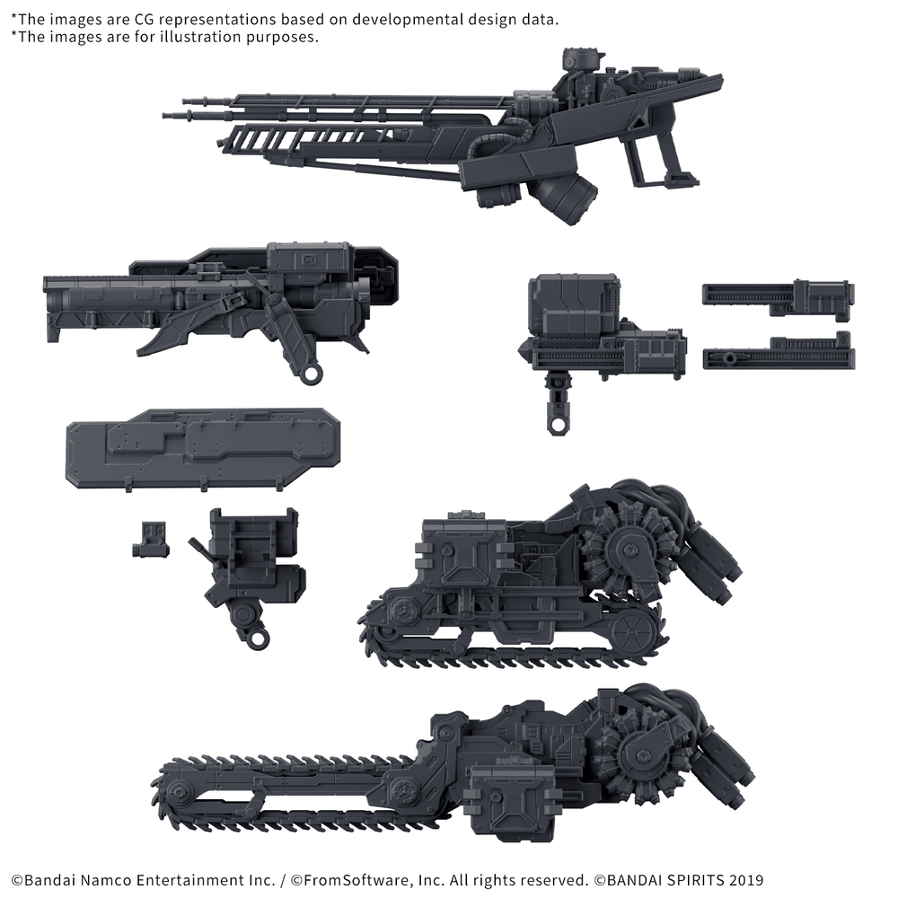30MM OPTION PARTS SET ARMORED CORE FIRES OF RUBICON WEAPON SET 07