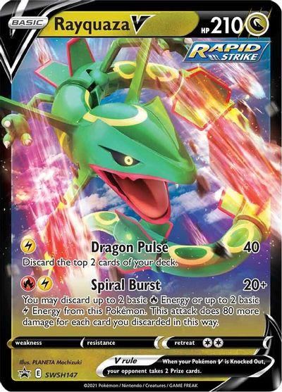 Rayquaza V (SWSH147) [Sword & Shield: Black Star Promos]