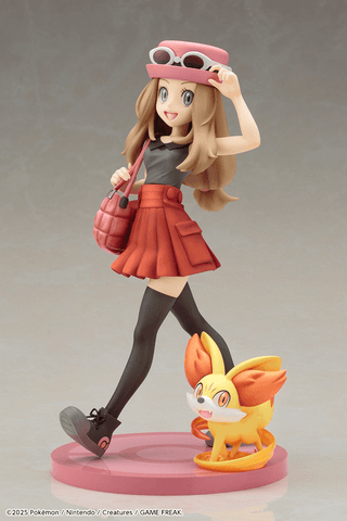 POKEMON SERENA WITH FENNEKIN ARTFX J STATUE