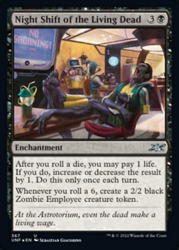 Night Shift of the Living Dead (Galaxy Foil) [Unfinity]