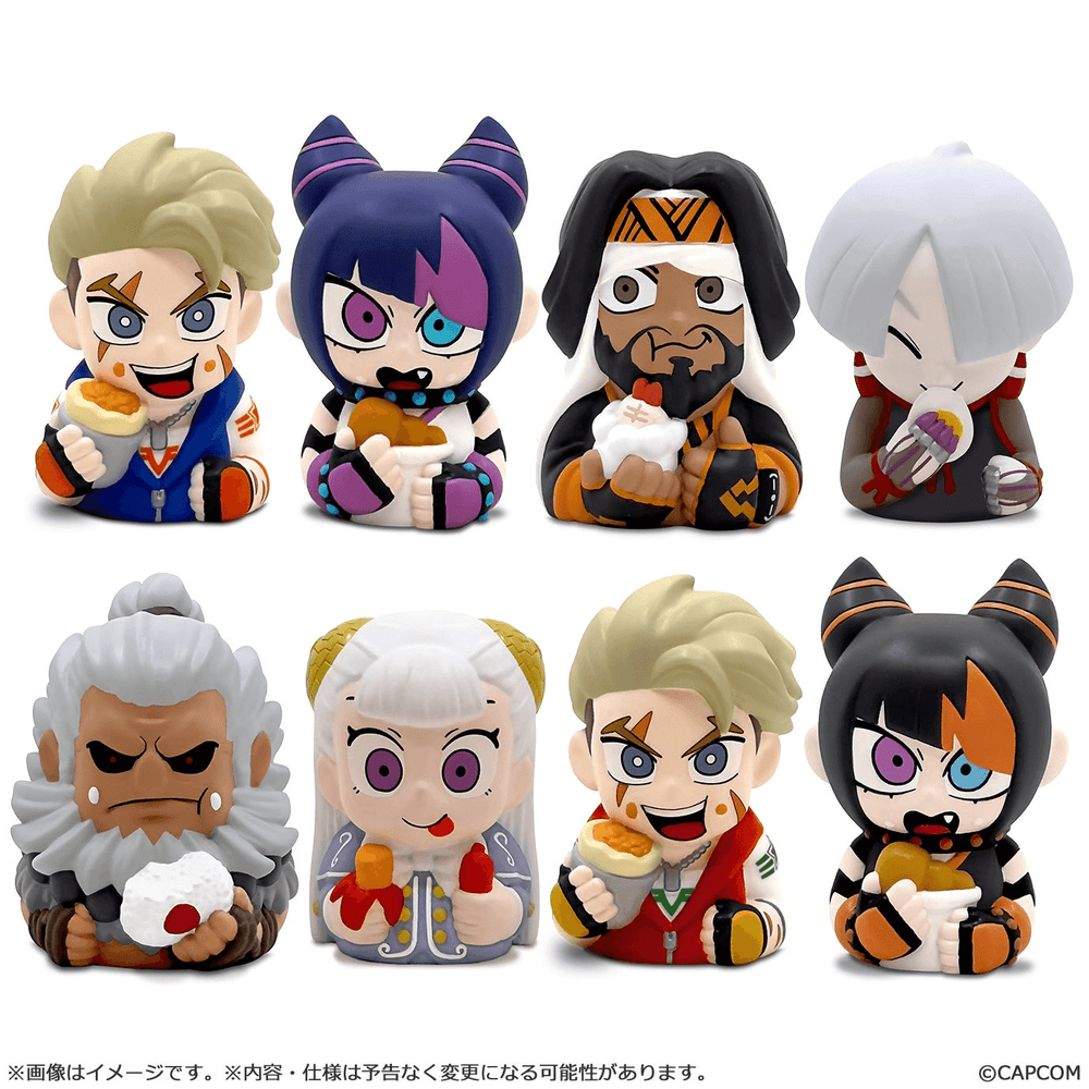 CAPCOM FIGURE BUILDER FINGER PUPPET STREET FIGHTER 6 VOL. 1 BLIND BOX