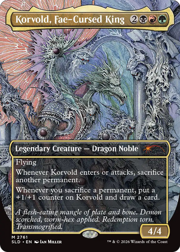 Korvold, Fae-Cursed King (2761) [Secret Lair Drop Series]