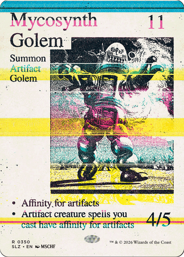 Mycosynth Golem (0350) [Secret Lair x MSCHF: The Zeta Set]