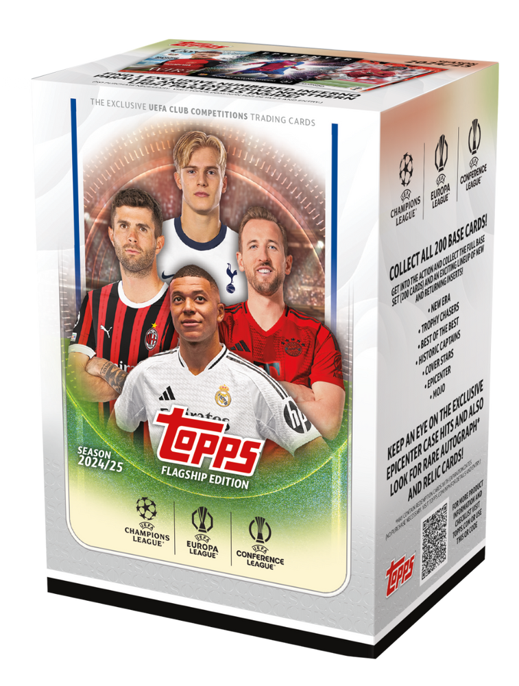 2025 TOPPS UEFA CLUB COMPETITIONS VALUE BOX