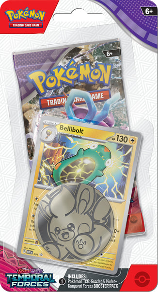 Pokemon SV5 Temporal Forces Checklane Blister