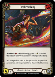 Firebreathing [EVR157] (Everfest)  1st Edition Rainbow Foil