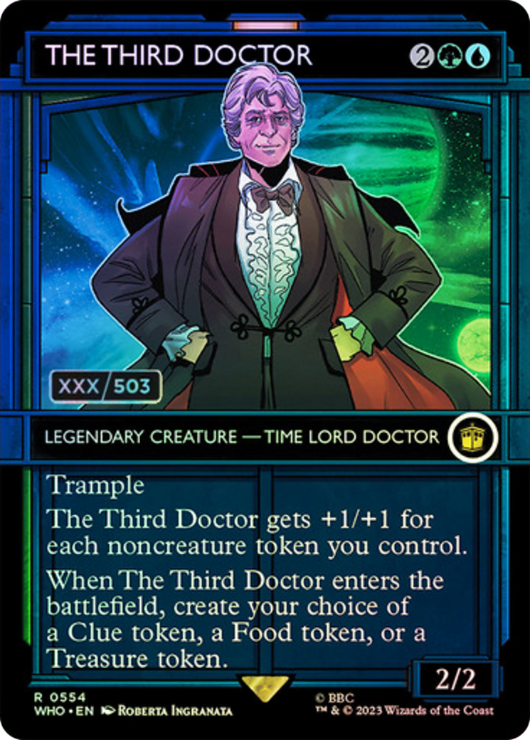 The Third Doctor (Serial Numbered) [Doctor Who]