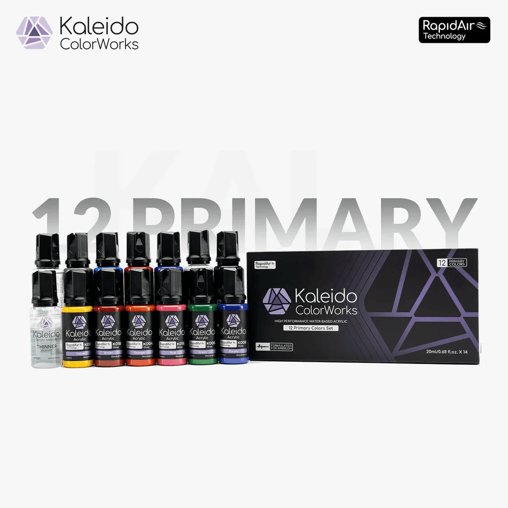 KALEIDO COLORWORKS 12 COLOR PRIMARY SET