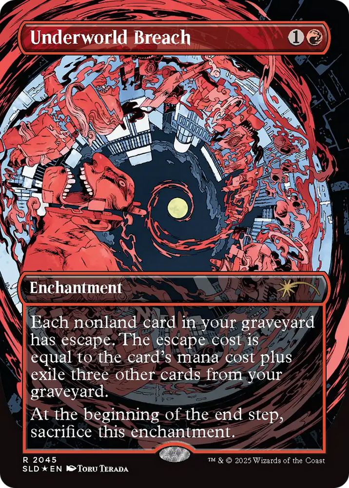 Underworld Breach (2045) (Raised Foil) [Secret Lair Drop Series]