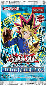 YGO 25TH LEGEND OF BLUE-EYES WHITE DRAGON BOOSTER PACK