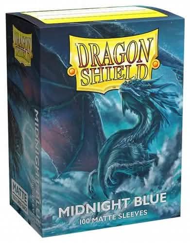 DRAGON SHIELD SLEEVES MATTE MIDNIGHT BLUE 100CT
