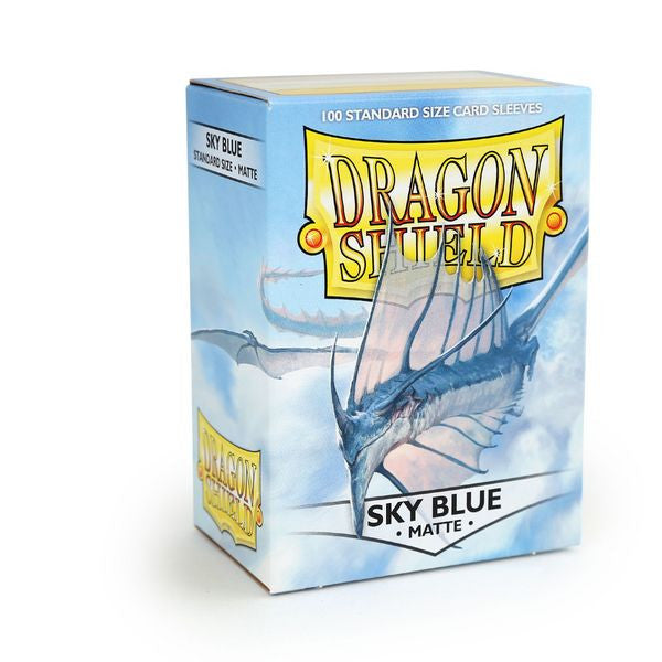 DRAGON SHIELD SLEEVES MATTE SKY BLUE 100CT