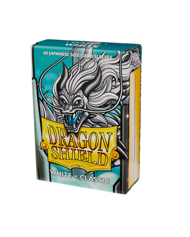 DRAGON SHIELD SLEEVES JAPANESE WHITE 60CT