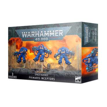 WARHAMMER 40,000 SPACE MARINES PRIMARIS INCEPTORS