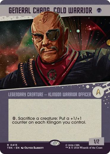 General Chang, Cold Warrior (0415) (Showcase) [Star Trek]