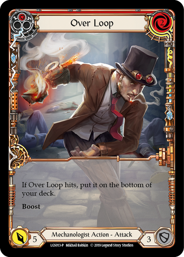 Over Loop (Red) [LGS013-P] (Promo)  1st Edition Normal
