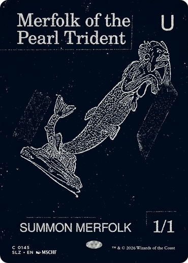 Merfolk of the Pearl Trident (0145) [Secret Lair x MSCHF: The Zeta Set]