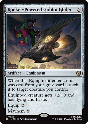 Rocket-Powered Goblin Glider [Marvel's Spider-Man]