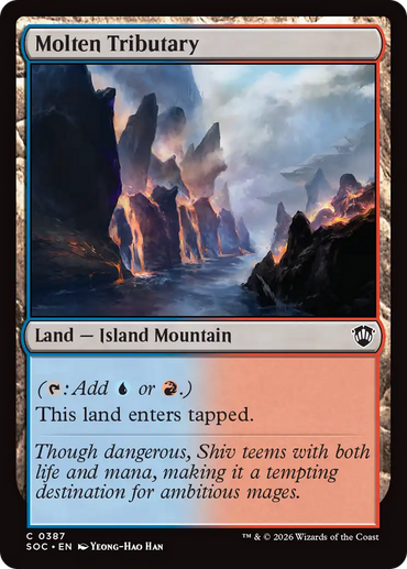 Molten Tributary [Secrets of Strixhaven Commander]
