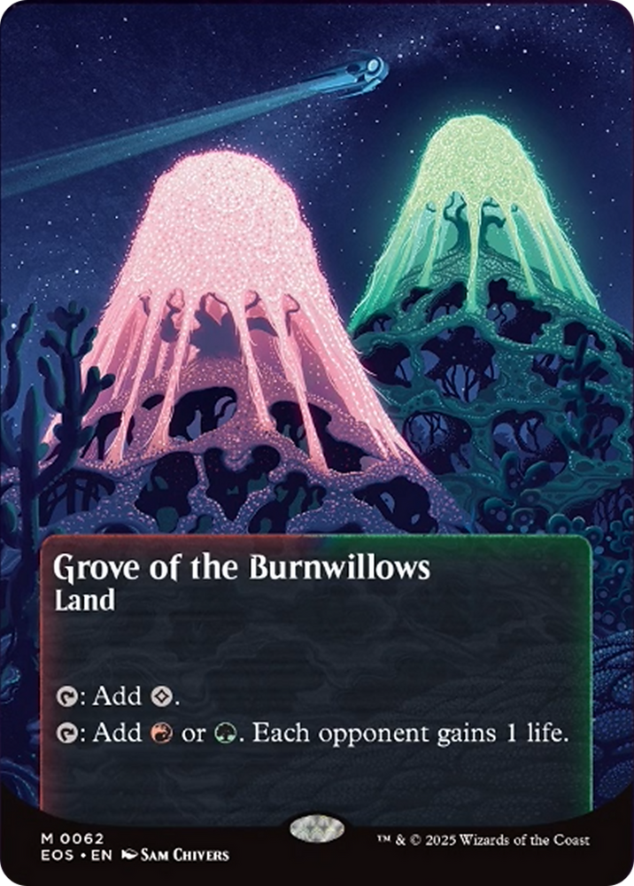 Grove of the Burnwillows (0062) (Borderless) [Edge of Eternities: Stellar Sights]